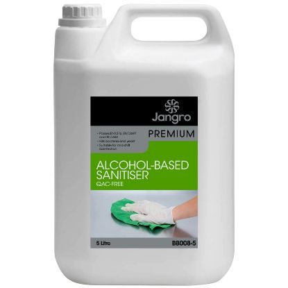 Jangro Alcohol Based Sanitiser QAC-Free 5ltr 