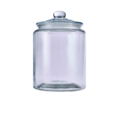 Genware Glass Biscotti Jar 6l