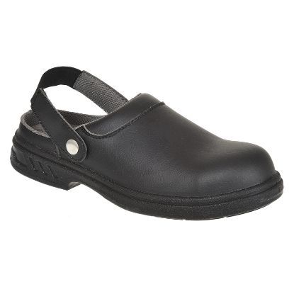 Steelite Safety Clog - Black Size 9