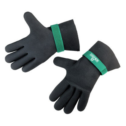 Neoprene Gloves With Adjustable Wrist Strap Large (Pair)