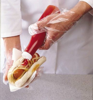 Polythene Gloves Smooth Clear Small (100)
