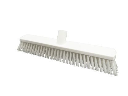 380mm Stiff Fill Sweeping Broom - White *s
