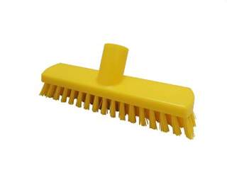 Stiff Deck Scrub - Yellow 215mm