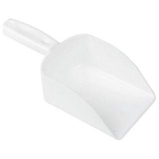 Jangro Plastic Hand Scoop 24cm White