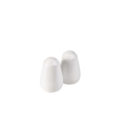 Genware Porcelain Salt Shaker 7cm/2.75 (6)