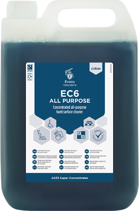Ec6 All Purpose Interior Hard Surface Cleaner 5ltr (Case of 2)