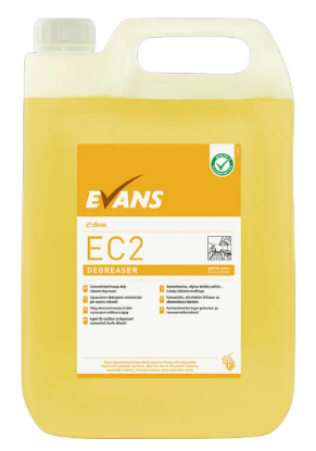 Evans Ec2 Heavy Duty Cleaner Degreaser 5ltr  (Case of 2)