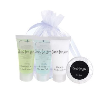 Just For You Toiletries Pack In Organza Bag (50)